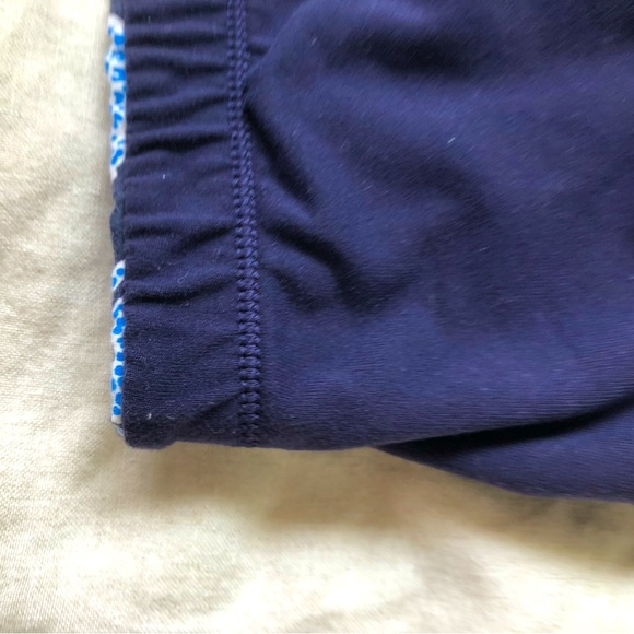 New Balance x J.Crew Workout Sports Bra Unlined Blue Leopards | Size M - Picture 4 of 6